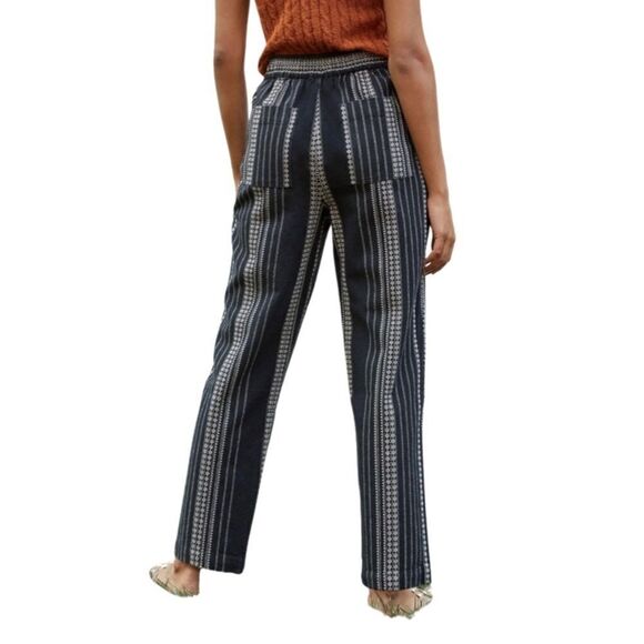 Anthropologie Essential Striped Beach Pants - Picture 6 of 6